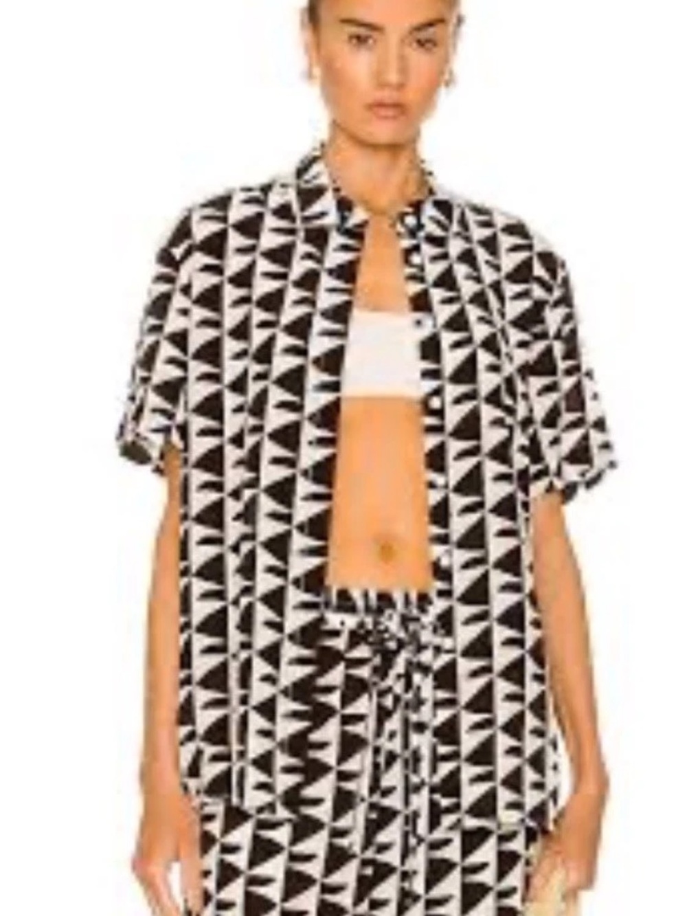 Matteau brown & White silk set size 4